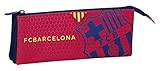 F.C Barcelona - Portatodo Triple, Color Azul/Granito (SAFTA 811572744)