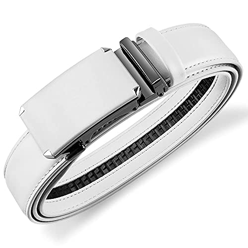 Image of DOOPAI Men's Leather Ratchet Belt, 1 3 /8 inch Wide, Cut-to-Fit
