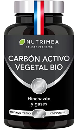 Carbón Activo Vegetal BIO 100% natural | Hinchazón Gases y