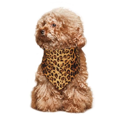 Jzdach Cat Dog Costume Wild Animal Cheetah Leopard Print Pet Scarf Collar Puppy Dogs Cats Universal Adjustable Bib Pets Supplies For Christmas New Year Birthday thumb #6