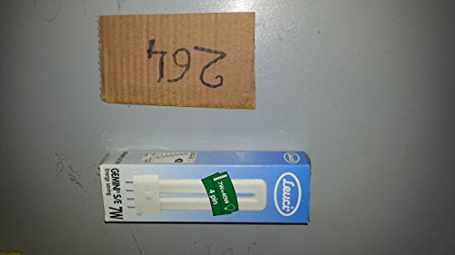 Clar-leuci - Lámpara compacta fluorescente geminis sin e 7w 4000k 2g7