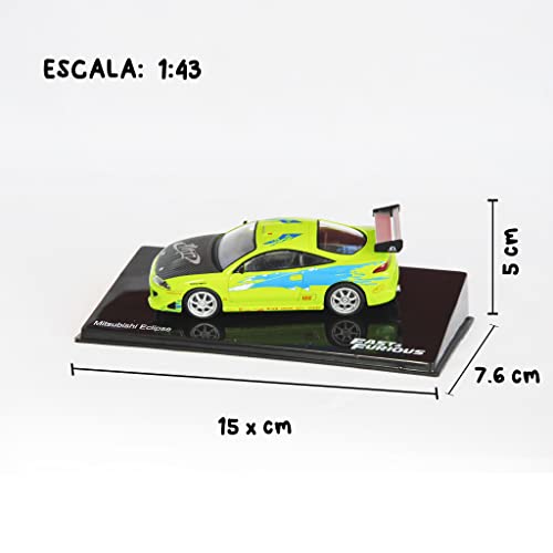 LUPPA Velozes e Furiosos, Carros Metálicos Diecast, Carros em Escala Colecionáveis, 1995 Mitsubishi