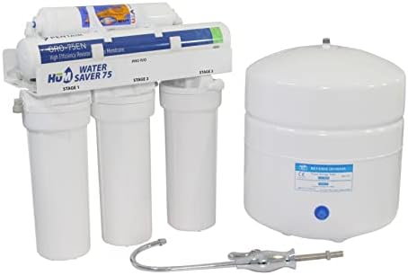 HUM Water Saver 75 GPD Reverse Osmosis Drinking Water System