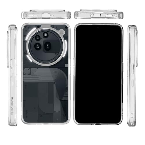 Image of DailyObjects Clear Polycarbonate Case for Nothing Phone (3a) Pro Clear Slim Back Cover | Full Body Protection