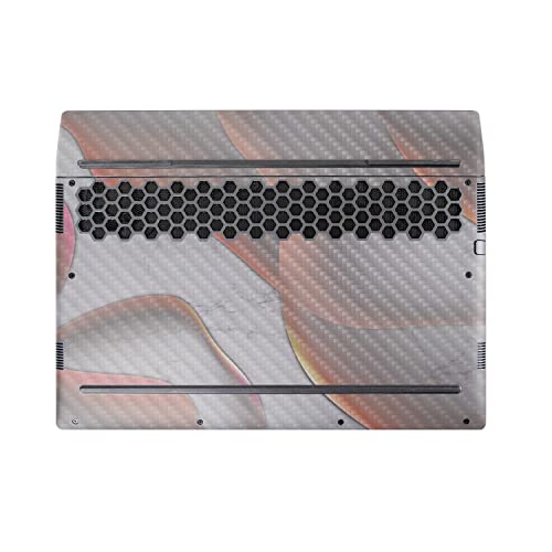 Image of MightySkins Carbon Fiber Skin Compatible With Alienware M17 R5 (2022) Full Wrap Kit - Bubble Marble | Protective, Durable Textured Carbon Fiber Finish | Easy To Apply & Change Styles | Made in the USA