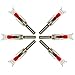 JIANZD Lighted Nocks for Crossbow Bolts 6Pcs with .300/7.62mm Inside Diameter Led Arrow Nocks for Archery Hunting