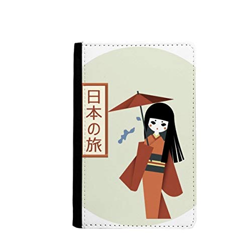 Porte-passeport traditionnel japonais fille - Protéger le passeport enfant contre les déchirures