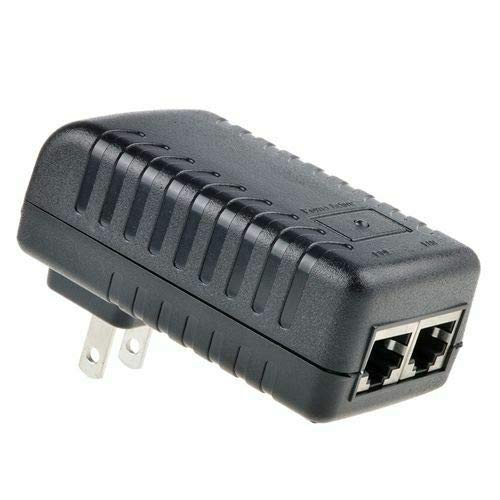 NTQinParts Replacement DC24v 1A Wall POE Injector Power Over Ethernet Adapter For Ubiquiti NanoStation loco M2 M5 Wireless Access Point - AirMax