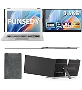 Amazon.co.jp: FUNSEDY モバイルモニター 14インチ 0.6kg軽量 超薄型