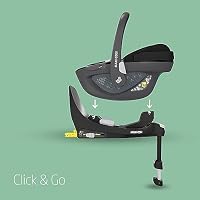 Maxi-Cosi FamilyFix 360 i-Size Basis, Pebble 360 i-Size Babyschale, Pearl 360 i-Size Kleinkindautositz Bundle - FlexiSpin-Drehung, Click & Go Installation, 0-4 Jahre, 40-105 cm, Black – Ansicht 5