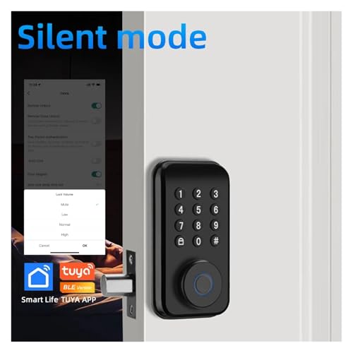 Serrure connectée Tuya pour simplifier l'accès à votre maison connectée