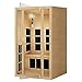 JNH Lifestyles 2 Person Far Infrared Sauna 7 Carbon Fiber Heaters