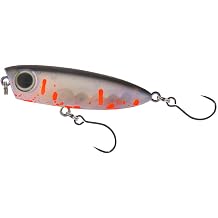 COUNTBASS 45mm 3.2g 1.77'' 0.1oz Popper Hardbaits with Single Hook Topwater Surface Fishing Lures