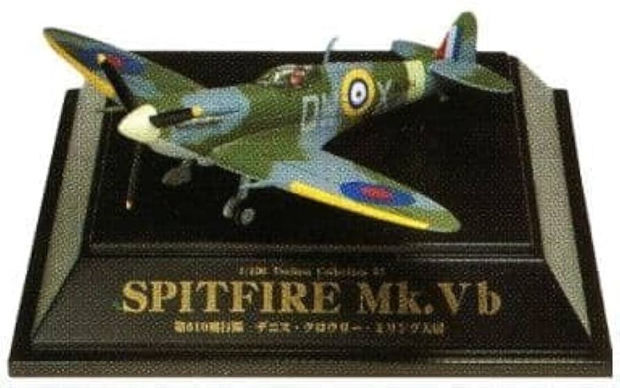 【コンプリート】第5弾 翼コレクション スピットファイアMk.Vb 楕円翼の猛禽 Amazon.co.jp: 童友社 1/100翼コレクション第5弾27 楕円翼の猛禽
