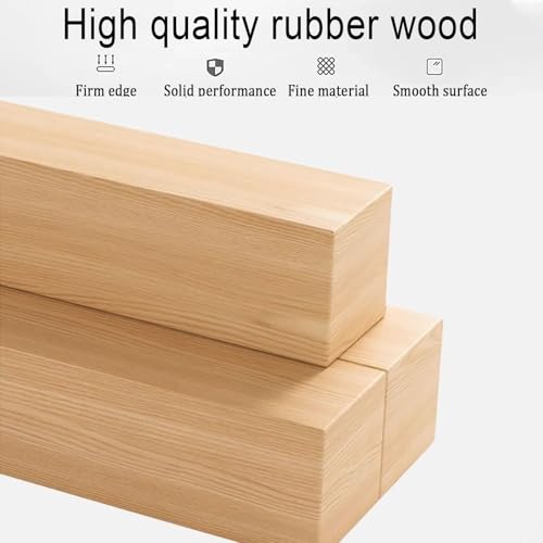 Table d'appoint ronde en bois à 2 niveaux avec roulettes