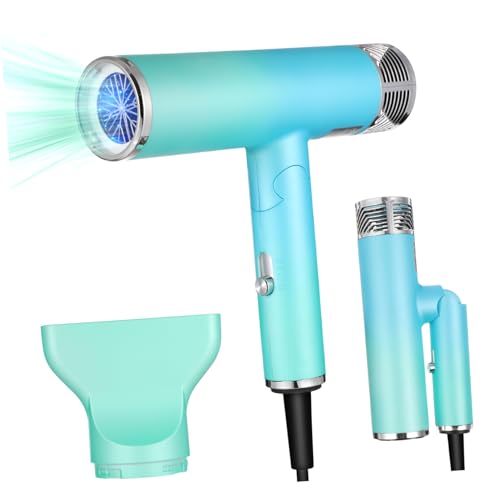 Ipetboom Secador de cabelo dobrável secadores de cabelo para mulheres doméstico secador de cabelo de