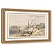 ArtDirect The Monastery of St. George and Cape Fiolente, looking west (1855_1855) Custom Framed Art Print Giclee Print or Canvas Options with Various Sizes and Customization by William Simpson