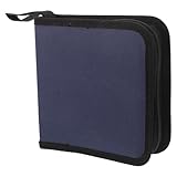 Comodità portatile: leggero e facile da trasportare, questo porta CD o custodia per lettore dvd portatile ti consente di goderti la tua musica e i tuoi film preferiti sempre e ovunque, piccola custodia per cd, custodia per CD e dvd