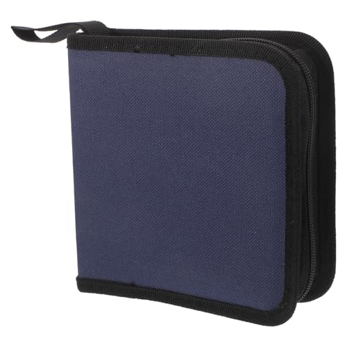 Comodità portatile: leggero e facile da trasportare, questo porta CD o custodia per lettore dvd portatile ti consente di goderti la tua musica e i tuoi film preferiti sempre e ovunque, piccola custodia per cd, custodia per CD e dvd