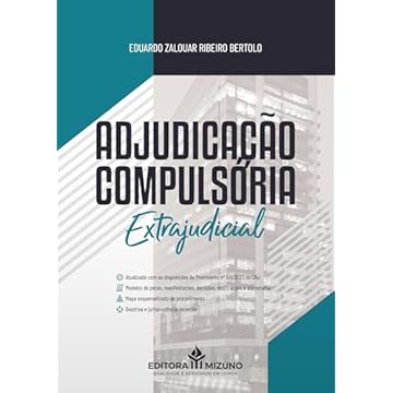 Capa do livro Adjudicação Compulsória Extrajudicial