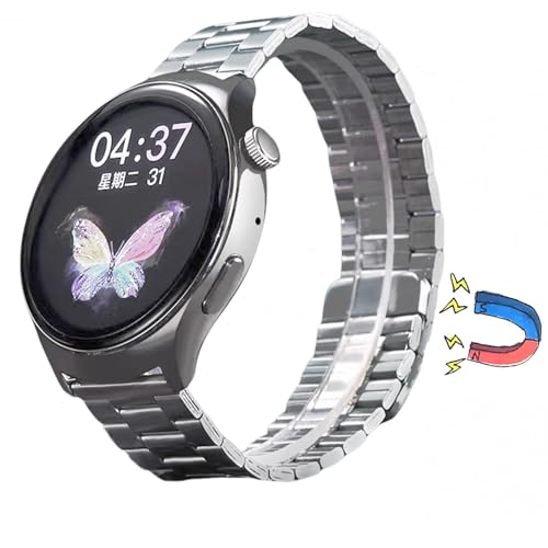 [Triblanc] 22mm �X�e�����X�X�`�[�����^�����v�X�g���b�v���C�N���X�v�r���v�o���h HUAWEI Watch GT 4 46mm/GT 3 46mm�ƌ݊���������܂�