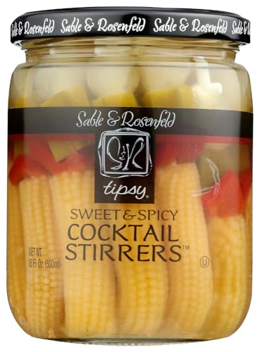 Sable & Rosenfeld Tipsy Sweet & Spicy Cocktail Stirrers 16.0 oz (3 Pack)