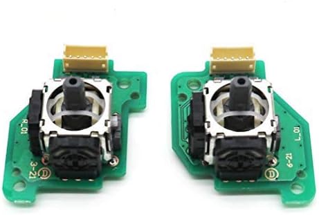 Replacement 3D Analog Stick Joystick Right Left L R Gamepad Joystick with PCB Board for Wii U WIIU Control