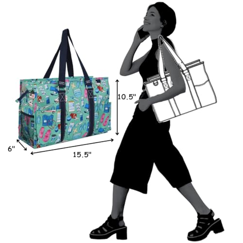 Bolsa Tote Resistente al Agua NGIL con Cierre Superior miniatura 2