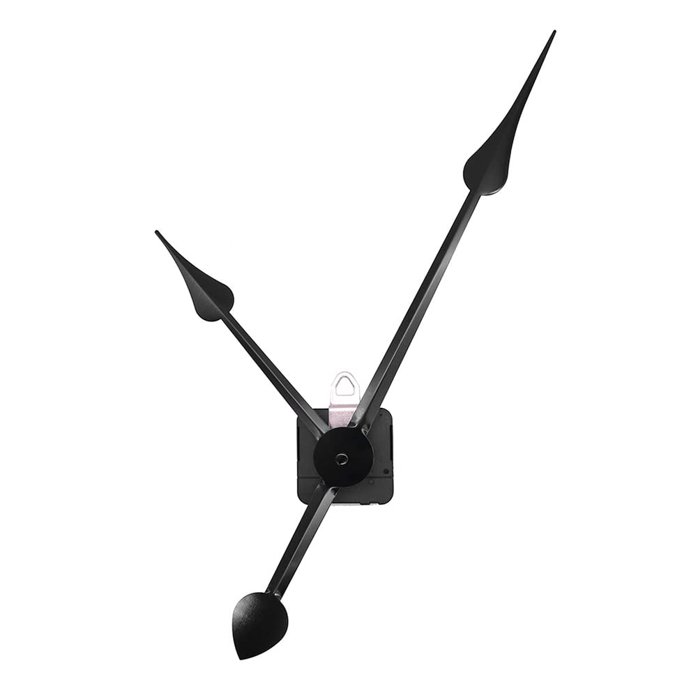 Ricambio Meccanismo Orologio Meccanismo Orologio Al Quarzo Silenzioso Healifty - Ricambio Per Orologi Da Parete, Movimento A Batteria (non Inclusa) Movimento Plastica Nero 5.6x5.6x1.6 Cm