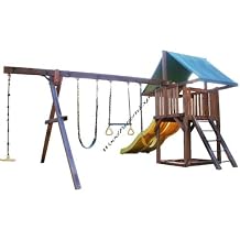 WoodPatternExpert PLAY FORT SWING Set Paper Plans Beginners Look Like Experts Build Your Own Wooden Playground In Your Garden With This Step-by-Step DIY Pattern