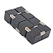 Saluaqui Aluminum Alloy Handheld Toys for Stress Relief Desk Companion Design Engaging Fun and Concentration . (Black)