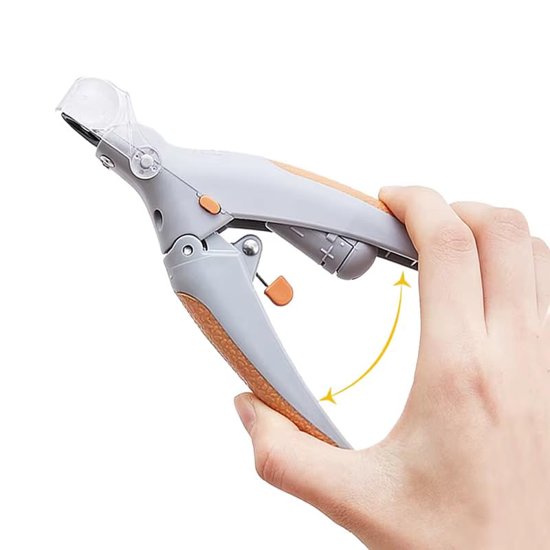 Coupe-ongles électronique chien et chat anti-blessure avec loupe x5 et double sécurité