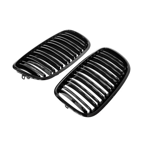 Rejilla parachoques frontal para X5 E70 y X6 E71 accesorios de coche de doble listón 2
