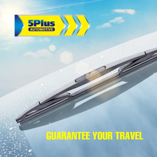 Image of 12 inch Rear Wiper Blade Replacement for Ford Flex 2019 2018 2017 2016 2015 2014 2013 2012 2011 2010 2009 Escape 2012 2011 2010 2009 2008, BACK Windshield Wiper Blade (12E)