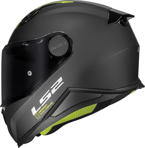 Capacete Infantil Moto Ls2 FF812 Preto Kids Criança (52)