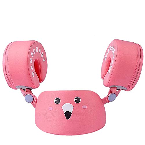 Mambo Baby Non-Inflatable Float for Kids from 30 to 66lbs, Swim Aid Vest Trainer with Arm Wings for Infant/Baby/Toddler Boys and Girls