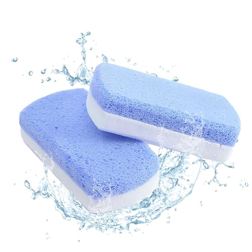 Geruicee 2 piezas piedra pómez para pies, piedra pómez para el cuidado de los pies, para pieles duras en pies y cuerpo, Elimina las durezas y suaviza la piel para unos pies suaves y cuidados