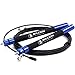 5BILLION Speed Jump Rope - Aluminum - Workout for Double Unders, Exercise, WOD, Outdoor, MMA & Boxing Training (Blue)