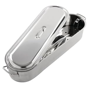 KitchenCraft POACHER18 Garnek do Duszenia Ryby