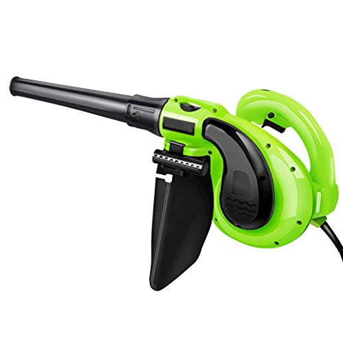 JJSFJH Leaf Blower, Blowers Electric Leaf, Handheld, Lightweight,with Collection Bag,6 Gear Speed Contro,Esay to Install and Use,Can Be Used as A Vacuum Cleaner, for Household Industrial Garden & Car
