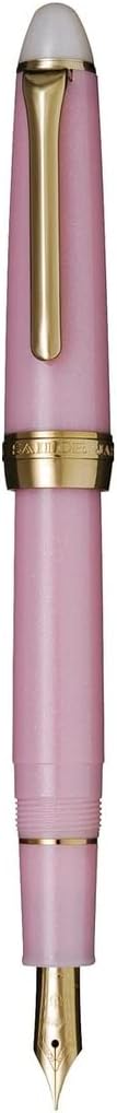 Shikiori Moonlit Night Water Surface Night Cherry blossoms Fine point 11-0558-201 With Kanji LOVE Sticker, Pink