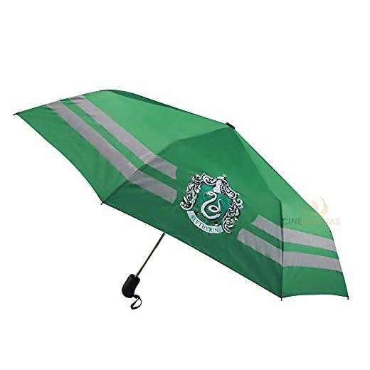 Paraguas Harry Potter - Apertura automática - Licencia oficial - Cinereplicas - Slytherin