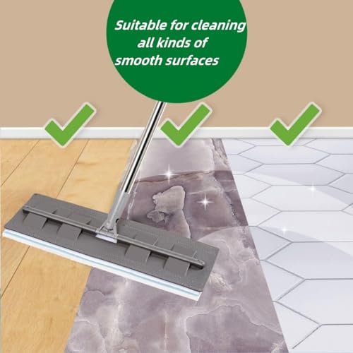 BAISENJIE Magic Sponge Eraser Mop Pads 2-pack (Large Density) — view 4