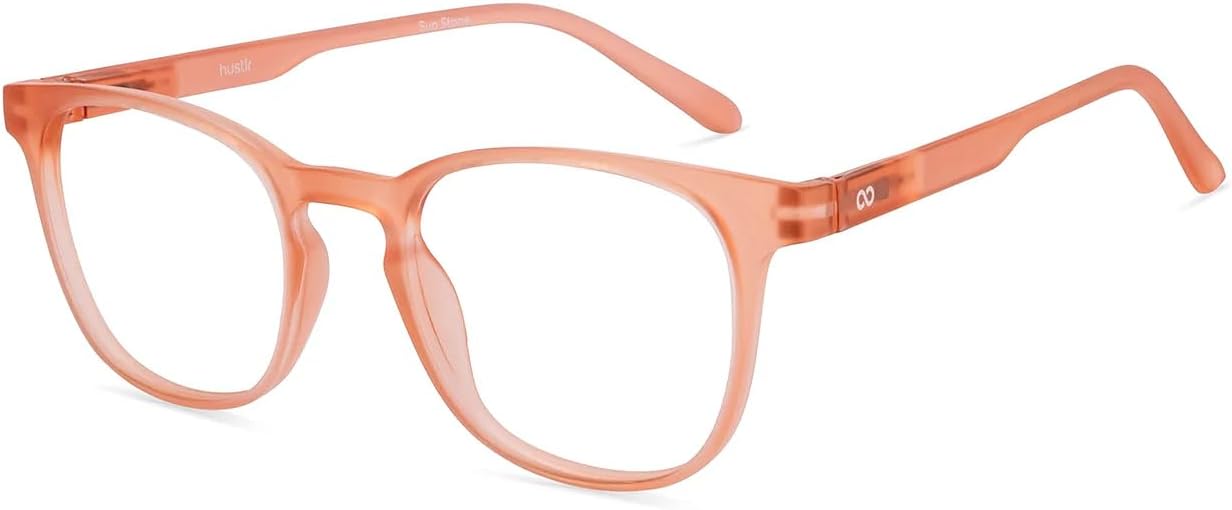 Lenskart Zero Power Bluecut & Anti-Glare Computer Glasses Square Edge Known on Shark Tank for Men and Women, Medium, LB E14058-W image 2