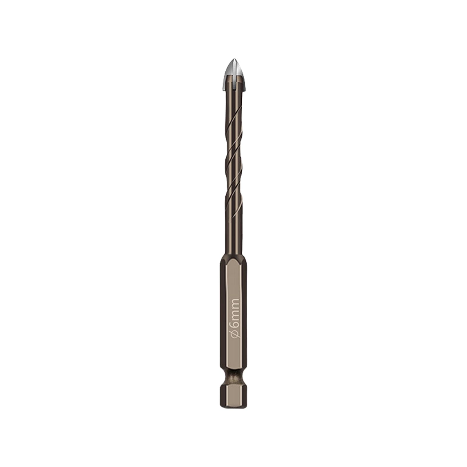 Alloy Drill Bit with Hexagonal Shank for Slip Resistance & Enhances Chip Removal Enhances Chip Removal Efficiency Hexagonal Shank Drill Bit