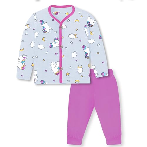 Image of TS LAVI TAVI Kids Printed Long Sleeve Pyjama Set with Top and Bottoms