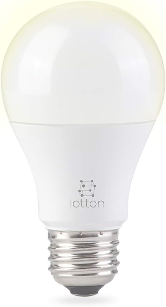 Smart Light Bulb, WiFi, No Hub Required, Soft White (2700-5000K), Dimmable, A19, E26, 9W (60W Equivalent), Compatible with Alexas and Google Assistant