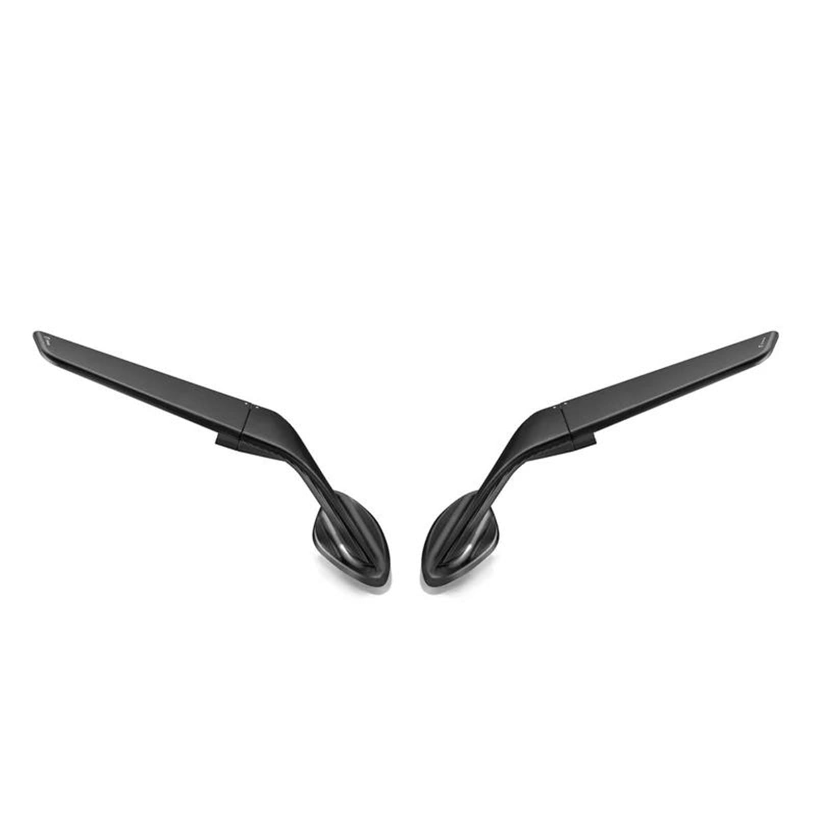 Rétroviseur de Moto Grand Angle en Aluminium Noir pour Aprilia RS660 RSV4 2021 2022 2023 2024 Rétroviseur de Moto(RS660)