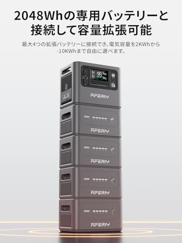 AFERIY - P280 ポータブル電源+ 200W の評価 | SHOPSTAFF