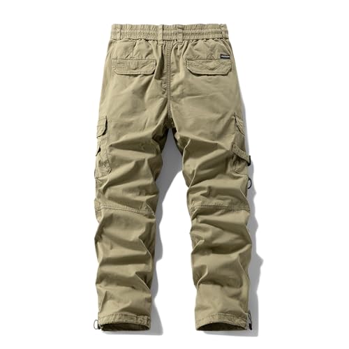 Men's Cargo Fashion Regular fit Pants Joggers Hiking Pants with Multi Pockets2